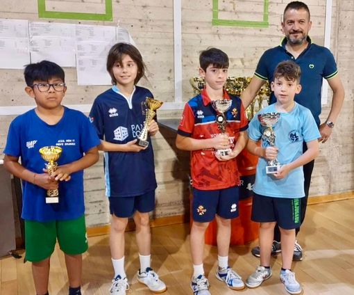 Tennistavolo, Nicolò Favini regala il titolo regionale al TT Vigevano Sport con il trionfo nell’U11