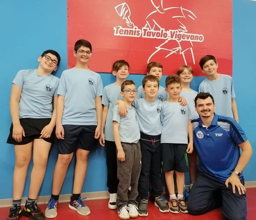 Tennistavolo, il settore giovanile del TT Vigevano Sport brilla al torneo “Prime Racchette”