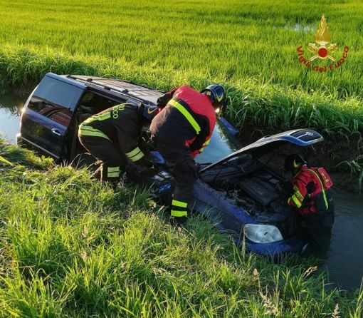 Nicorvo: esce di strada sulla provinciale 6, lievemente ferito un 57enne Nicorvo: esce di strada sulla provinciale 6, lievemente ferito un 57enne