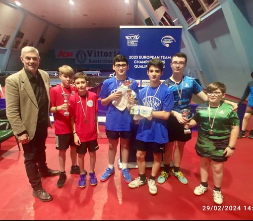 Tennistavolo campionati studenteschi, Gabriel Deleraico trascina la scuola Besozzi sul primo gradino del podio