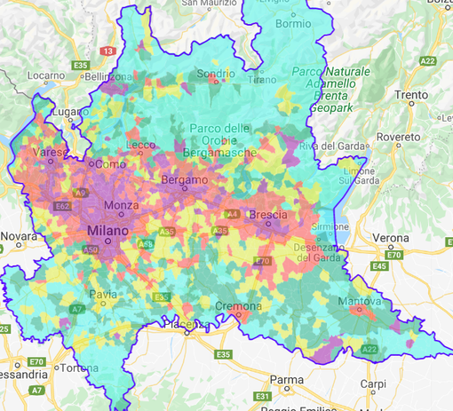 Coronavirus: in netto miglioramento la qualità dell'aria in Lombardia