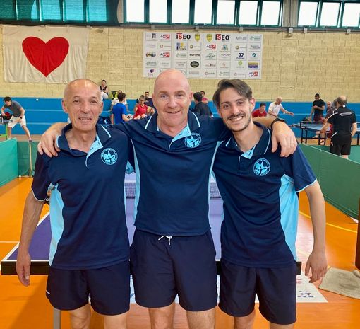 Tennistavolo playoff, l’Officina Modil è promossa in D2