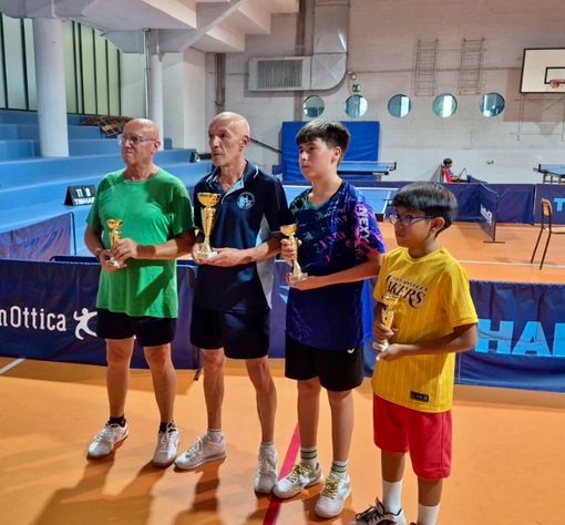 Tennistavolo, torneo “Amici Pievesi”, nel singolo promozionale trionfa Fabio Sigurtà. Terzo Davide Bonacasa
