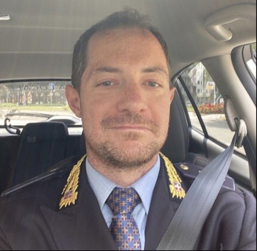 Andrea Borgione, vice comandante della Polizia locale di Vercelli