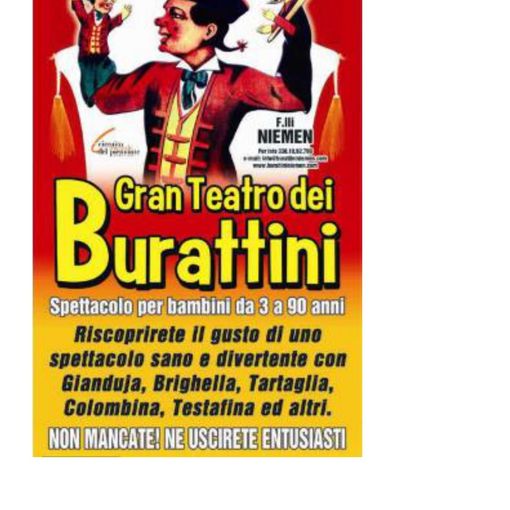 Vigevano: torna il teatro dei burattini della famiglia Niemen