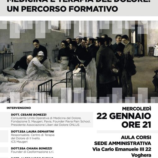 Terapia del dolore: nella sede della Cri il seminario per i medici di base