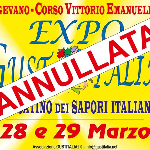 Vigevano: annullato il tradizionale appuntamento con il mercatino enogastromomico di &quot;Gustitalia&quot;