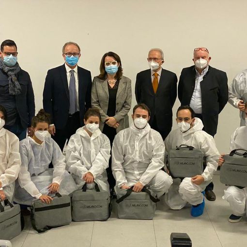 Fondazione Comunitaria della provincia di Pavia e provincia donano 7 nuovi ecografi portatili alle USCA