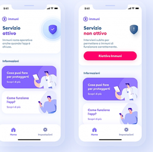 Covid, ecco il codice sorgente della app Immuni