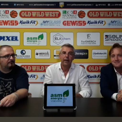 Presentato l'inno della Nuova Pallacanestro Vigevano 1955, il debutto nella sfida con Piadena