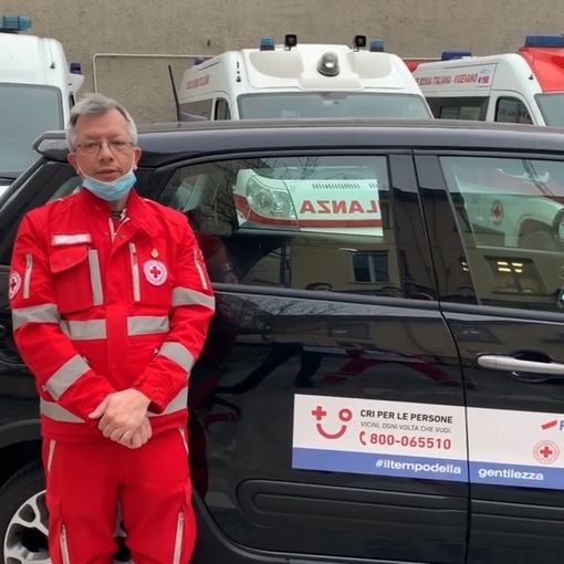 - (VIDEO) - Vigevano: il presidente della Croce Rossa Andrea Motta, ringrazia tutti i Volontari e Dipendenti in campo contro il Coronavirus