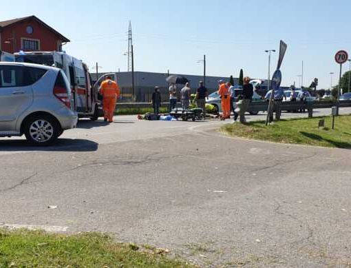 Magenta: grave incidente davanti al Giardineria sulla ex SS11