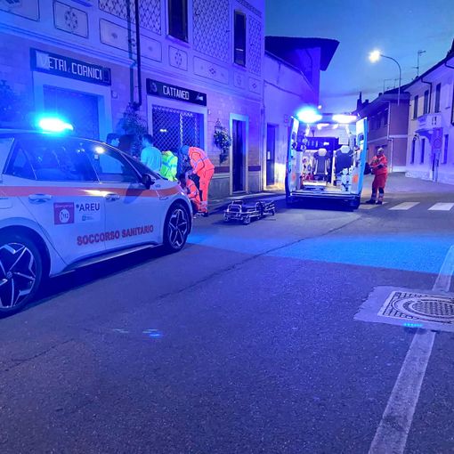 Mede: cade dallo scooter in via Garibaldi, ferita una ragazza 21enne