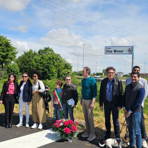 FOTO. Pieve del Cairo: inaugurato largo Elsa Wieser, le immagini