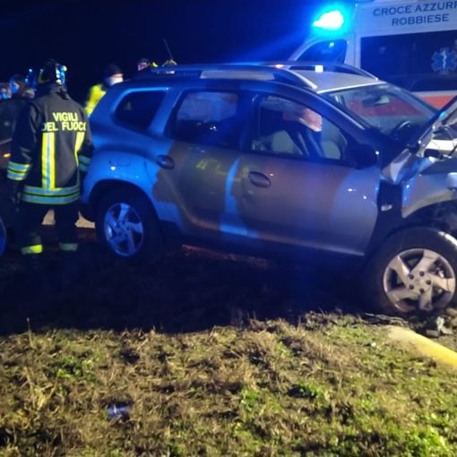 Sant'Angelo: scontro tra auto sulla provinciale 596, interviene l'elisoccorso