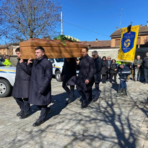 Gambarana, l'ultimo commosso saluto a Daniele Gozzo