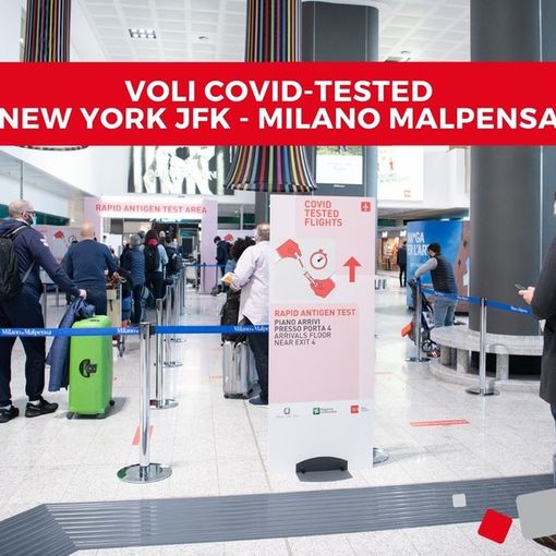 New York e Malpensa si &quot;riabbracciano&quot;. E senza quarantena