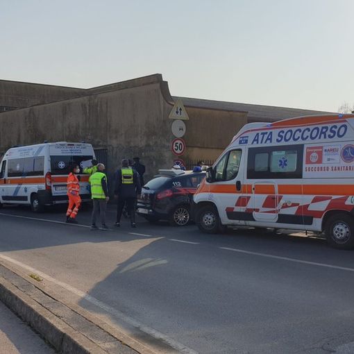 Robecco: incidente all’altezza della rotonda del cimitero, coinvolta un’auto dei Carabinieri