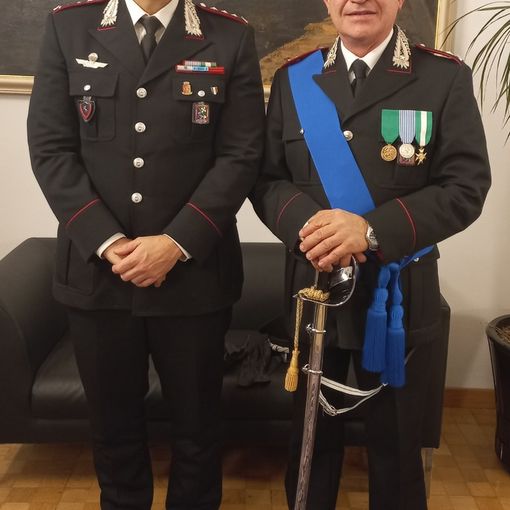 Voghera: il maggiore Antonio Trancuccio va in pensione