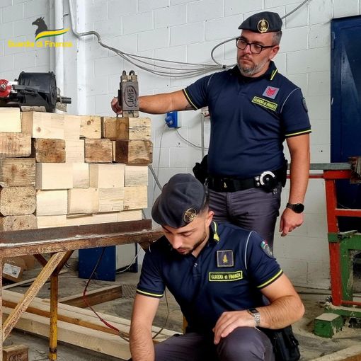 Pavia: scoperta una fabbrica di pellet contraffatti, sequestrati due capannoni