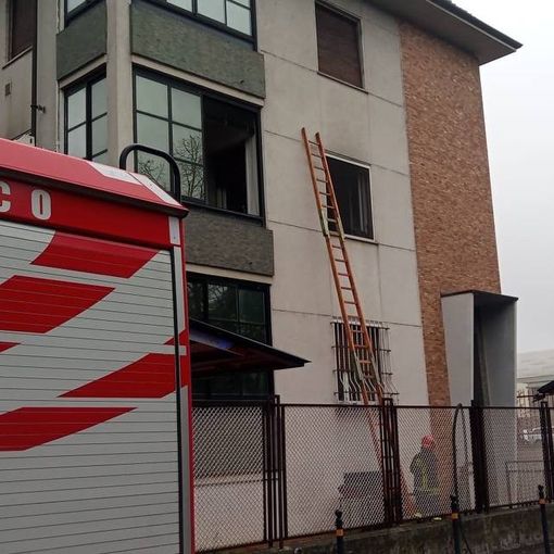 Voghera: incendio in appartamento, danneggiati alcuni ambienti