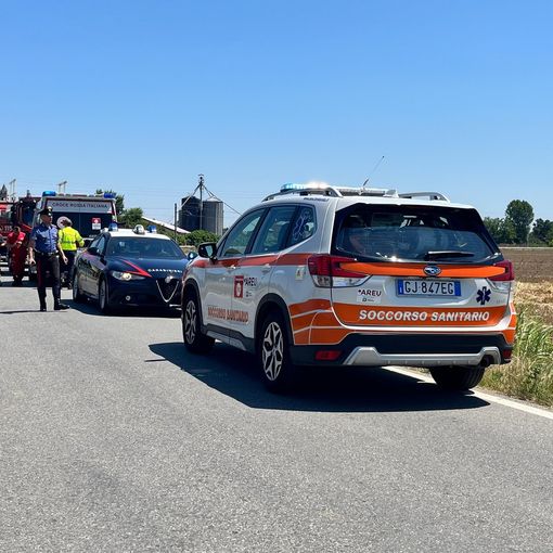 Oltrepò: precipita con l'ultraleggero, ferito un 57enne