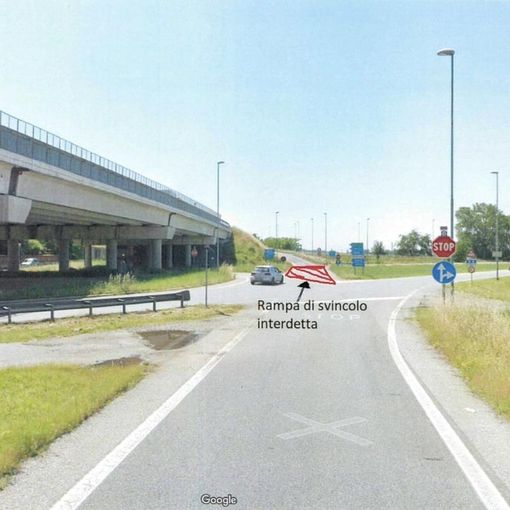 Cameri: modifica all'accesso della tangenziale per Novara