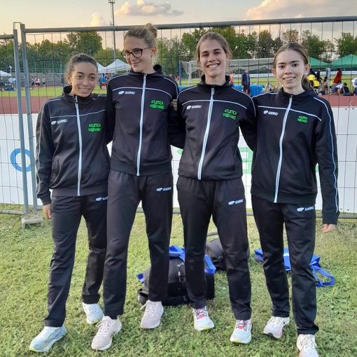 Atletica Vigevano: anche la 4x400 allieve stacca il biglietto per i campionati italiani