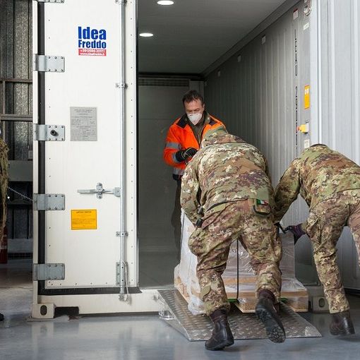 Arrivate in Italia 333.600 dosi di vaccino Moderna