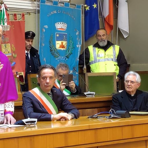 Vigevano: celebrata in comune la festa di Sant'Ambrogio