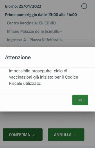 Problemi per la terza dose ai non residenti il sistema associa le tessere ad altre prenotazioni