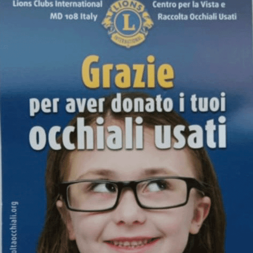 Basket serie A2, domenica 18 febbraio donate per beneficienza occhiali usati al Lions Club International