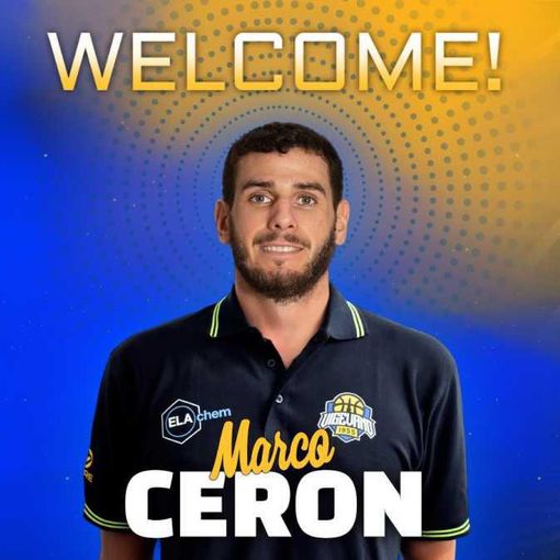 Basket serie A2: Marco Ceron è un nuovo giocatore della Elachem Vigevano