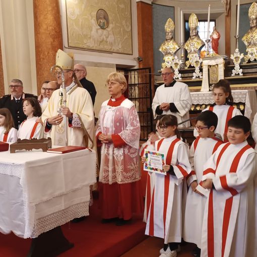 Pieve del Cairo: il vescovo Maurizio Gervasoni si presenta alla comunità di Cambiò, passata dalla Diocesi di Tortona a quella di Vigevano