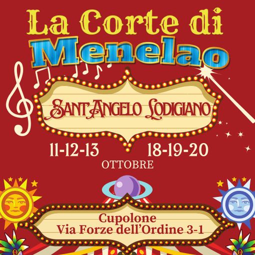 Sant'Angelo Lodigiano ospita l'evento “Re Tartufo e Mr. Fungo”: due weekend di sapori autunnali tra tartufi, funghi e divertimento per tutta la famiglia con l’intrattenimento della “Corte di Menelao”