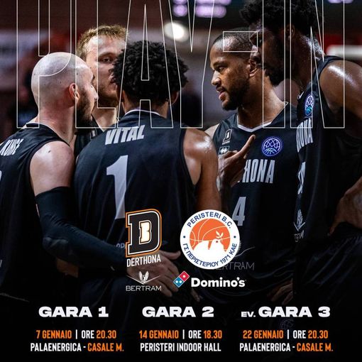 Basket, Il 7 gennaio riprende la campagna europea della Bertram Derthona: date e orari del play-in di Bcl contro il Peristeri