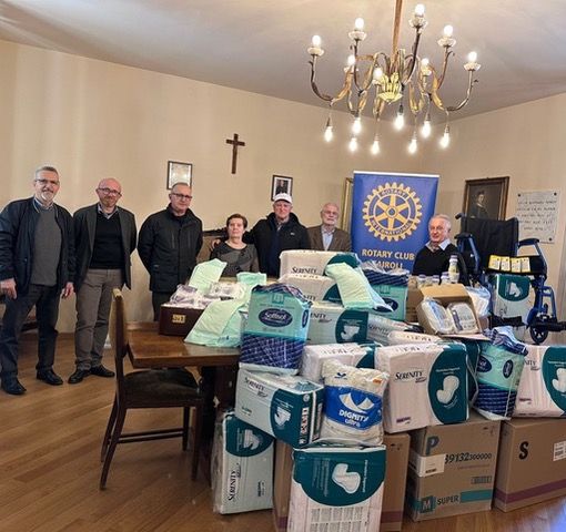 Tromello, il Rotary Club Cairoli dona presidi sanitari alla fondazione San Martino