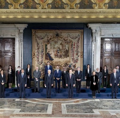 Giuramento al Quirinale, nasce il governo Draghi