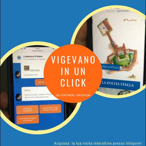 Arrivano i tour interattivi &quot;Vigevano in un click&quot;