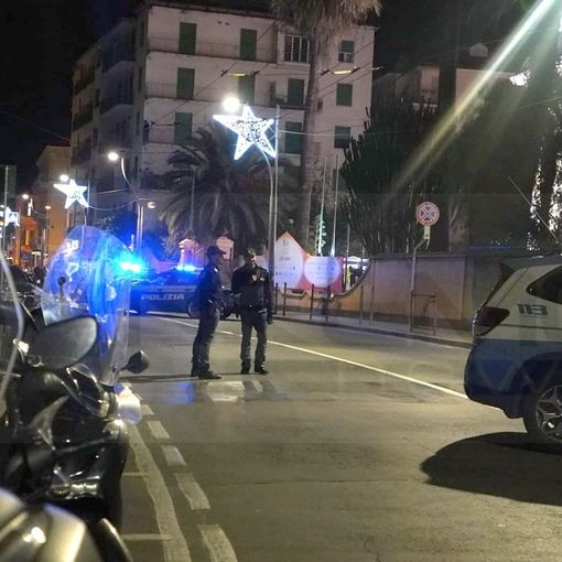 Sanremo: allarme bomba a Villa Nobel, intervento della Polizia e corso Cavallotti chiuso (Foto)