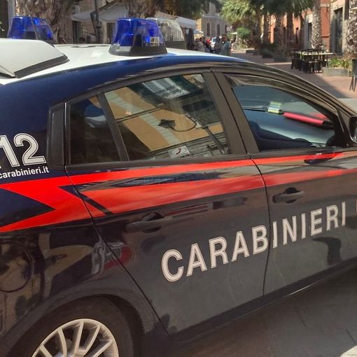 I carabinieri sul posto
