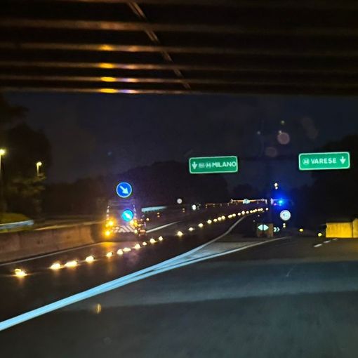 Incidente sull'Autostrada dei Laghi, segnalate code da Gallarate Ovest al bivio con la A8-A26