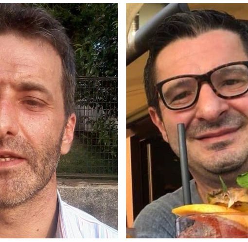 Andrea Cervini e Luciano Pignatiello in una foto tratta dalla pagina Facebook Lavoratori/trici Whirlpool