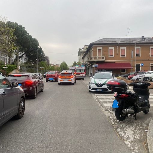 Le strisce pedonali dove sono state investite nonna e nipote