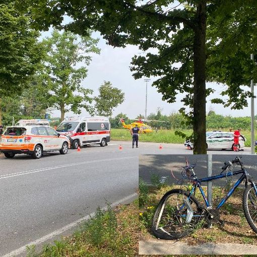 Il grave incidente che si è verificato stamattina in zona industriale a Busto