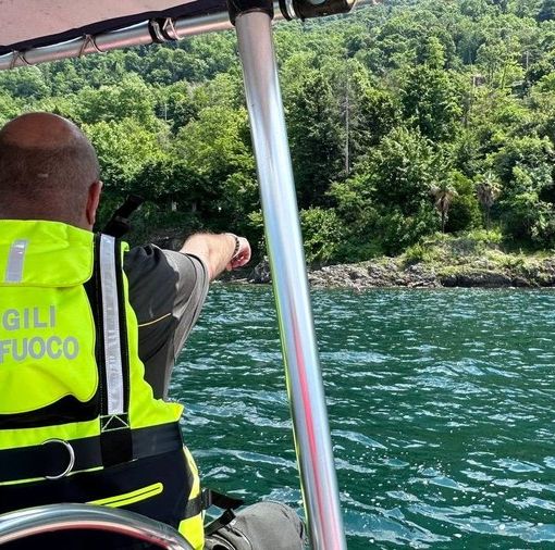 Rinvenuto un cadavere sul fondo del lago Maggiore a Castelveccana