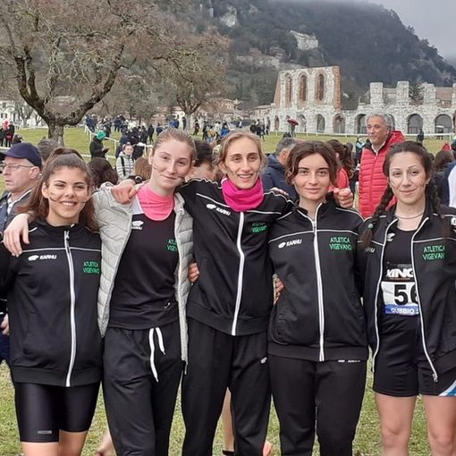 Atletica Vigevano: ai campionati italiani di cross, la squadra allieve ottava assoluta. Bene anche le staffette di cross