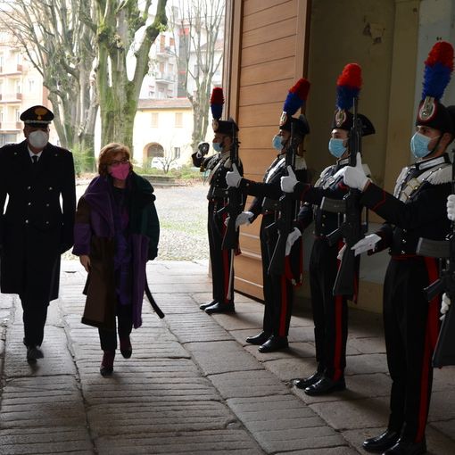 Pavia: il Prefetto Mannella incontra il comando provinciale dei Carabinieri