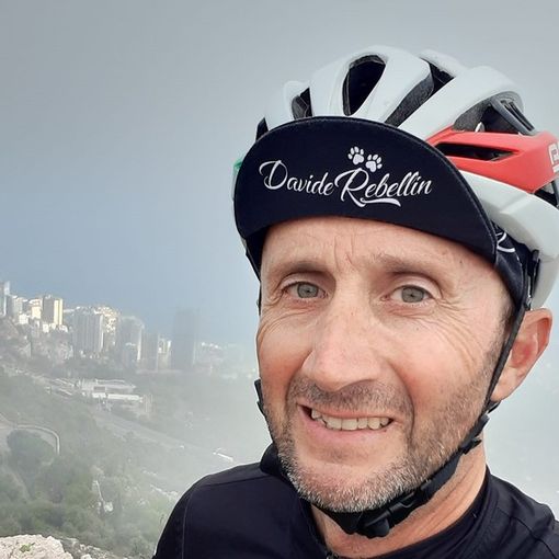 Davide Rebellin in una foto dalla sua pagina Facebook
