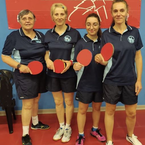 Tennistavolo Serie D Femminile, l’Officina Gardino colleziona vittorie nel concentramento di Inverigo